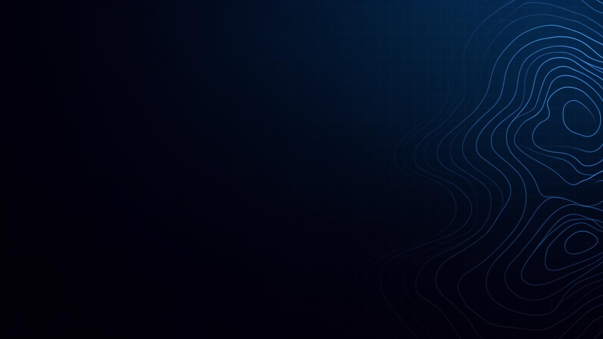 Abstract deep-navy topographic lines representing precision and performance